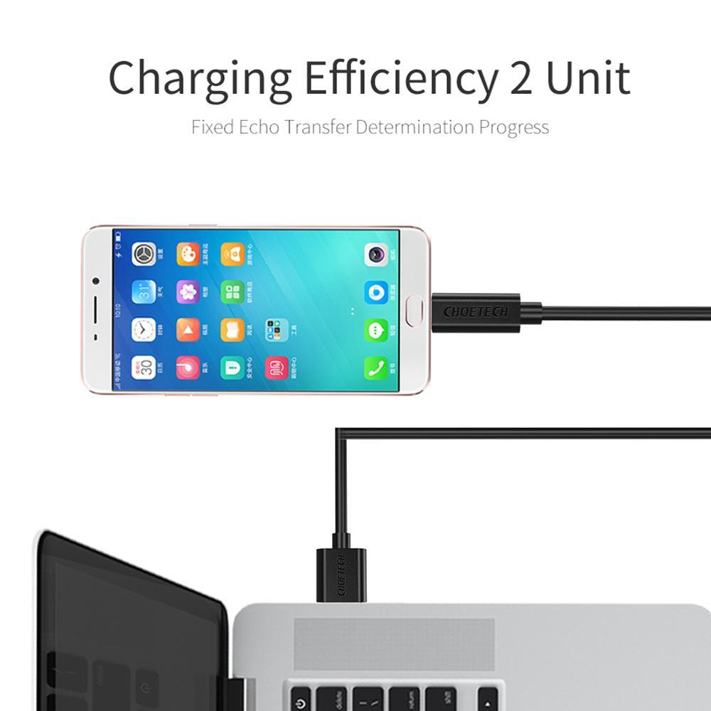 DÂY CÁP SẠC MICRO USB CHOETECH S-MT009/MT009L