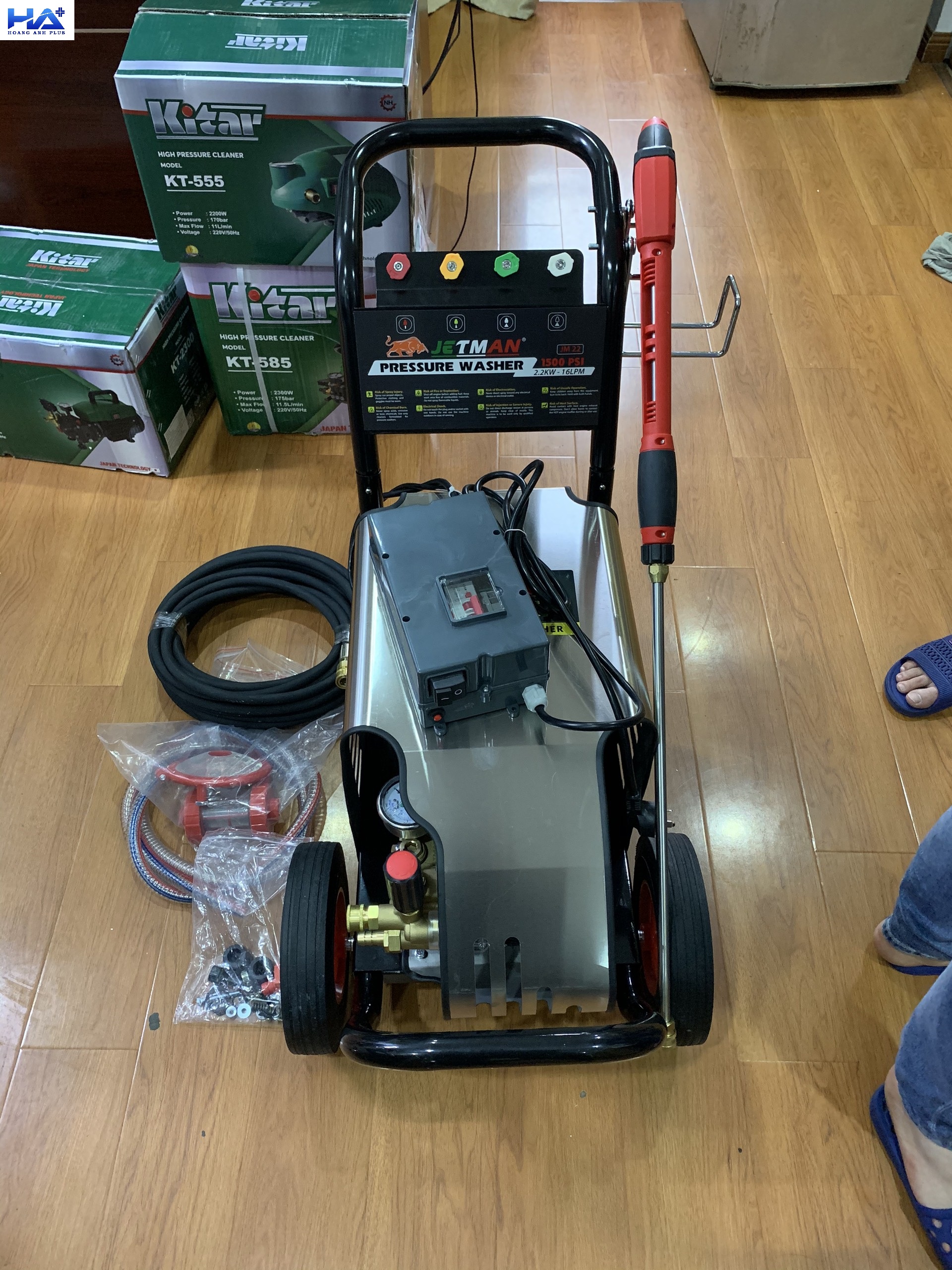 MÁY PHUN XỊT CAO ÁP JETMAN JM22