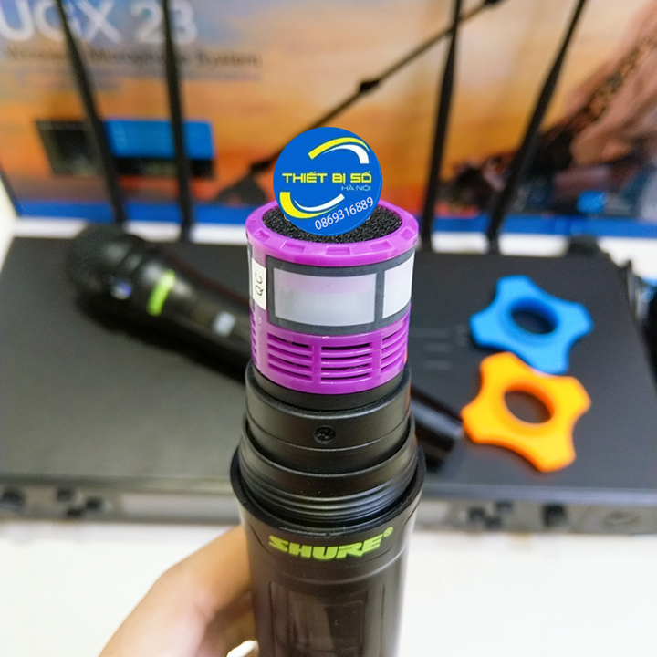 Micro shure UGX23 II karaoke chống hú