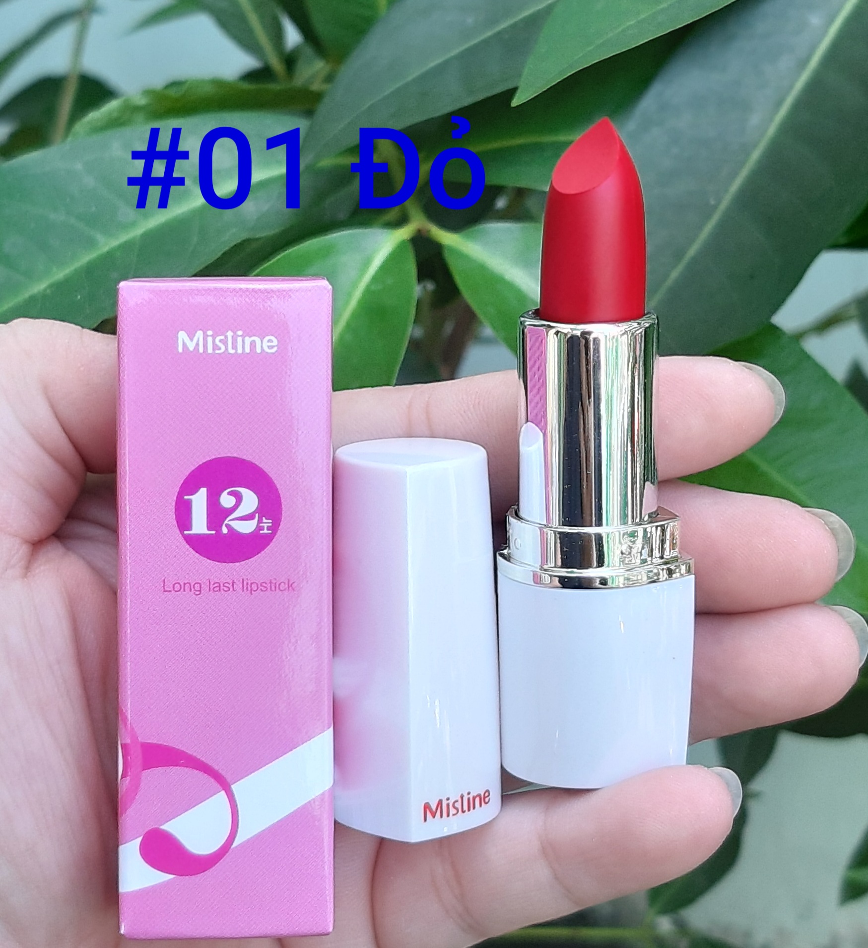 Son lì Mistine trị thâm chứa Vitamin E dưỡng môi
