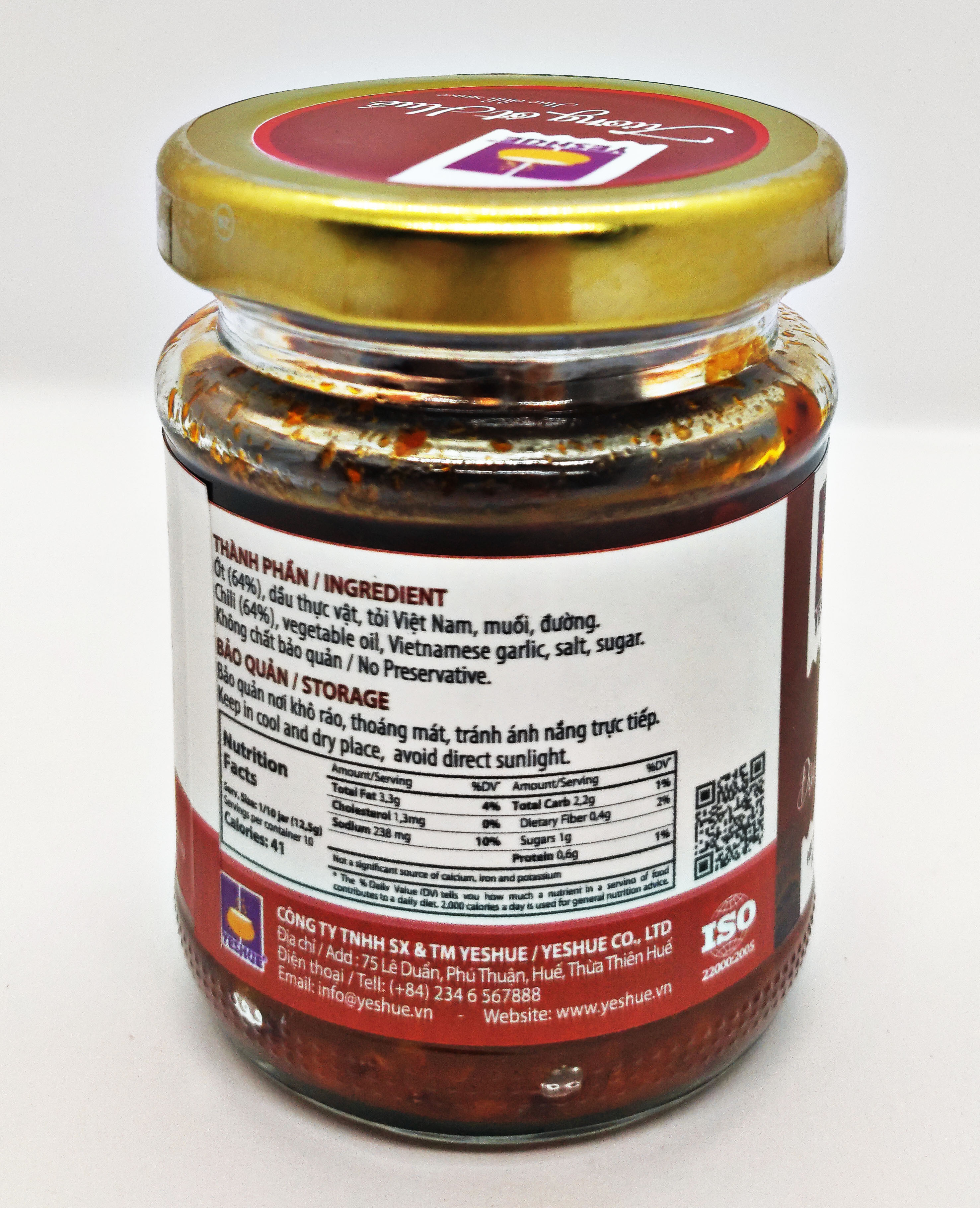 Tương ớt YESHUE 125g