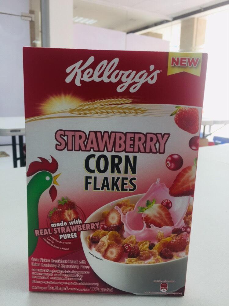 Ngũ cốc ăn sáng Kellogg's dâu bắp 180g