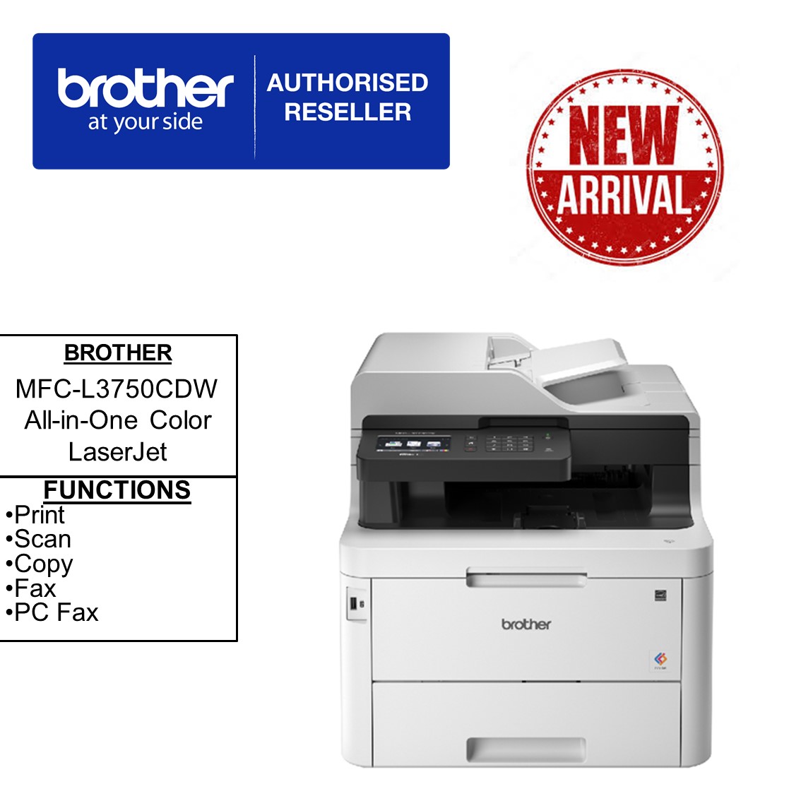 Máy in Laser màu Brother MFC-L3750CDW