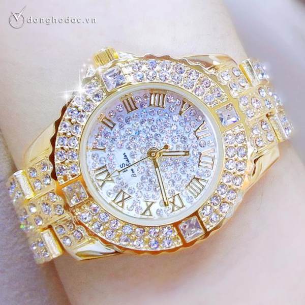 Nơi bán Đồng hồ nữ BS BEE SISTER Đính đá siêu đẹp + Tặng Hộp & Pin