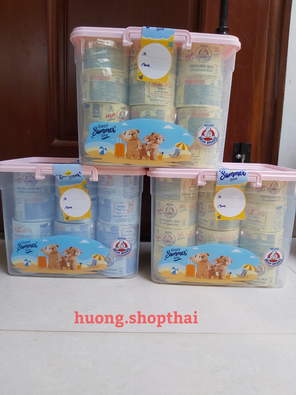 Sữa gấu Nestle Thái Lan 24 lon