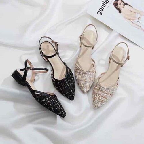 Giày Sandals Đế Thấp Cindydrella C18