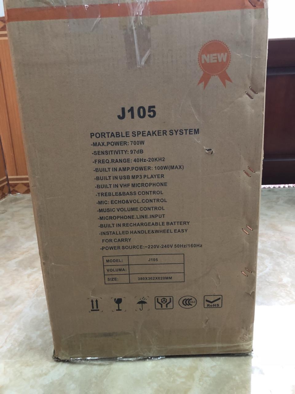 Loa kéo JBL J105 Bass 30