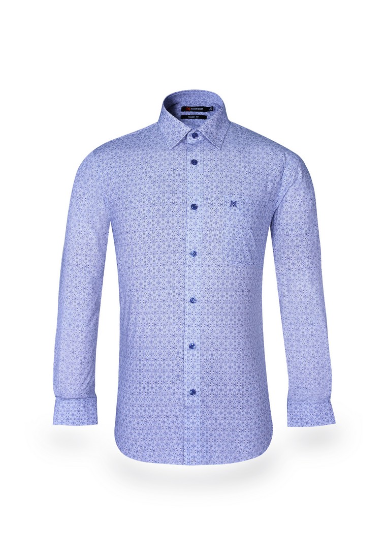 Áo sơ mi nam Khatoco A1MD468T1