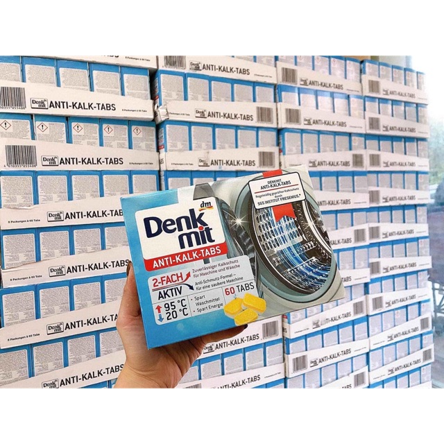 Viên tẩy lồng giặt Denkmit 2 viên