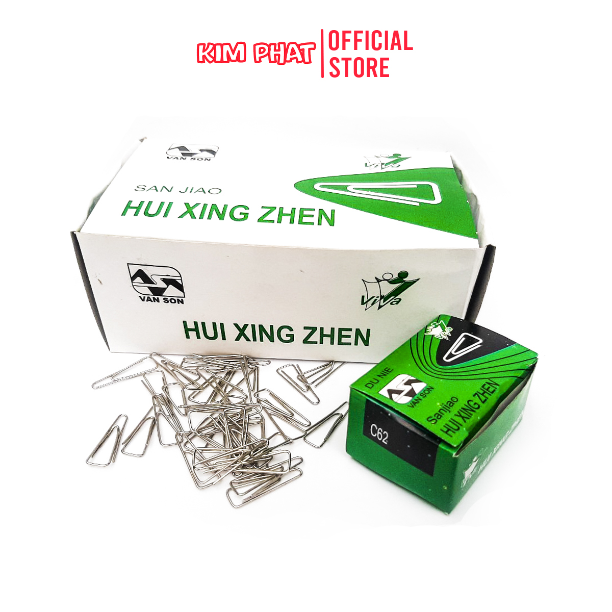 Hộp Ghim cài giấy chữ A Ghim kẹp tam giác C62 Lazada vn