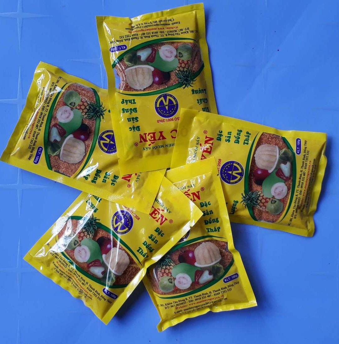 Muối sấy Ngọc Yến 100g combo 5 gói