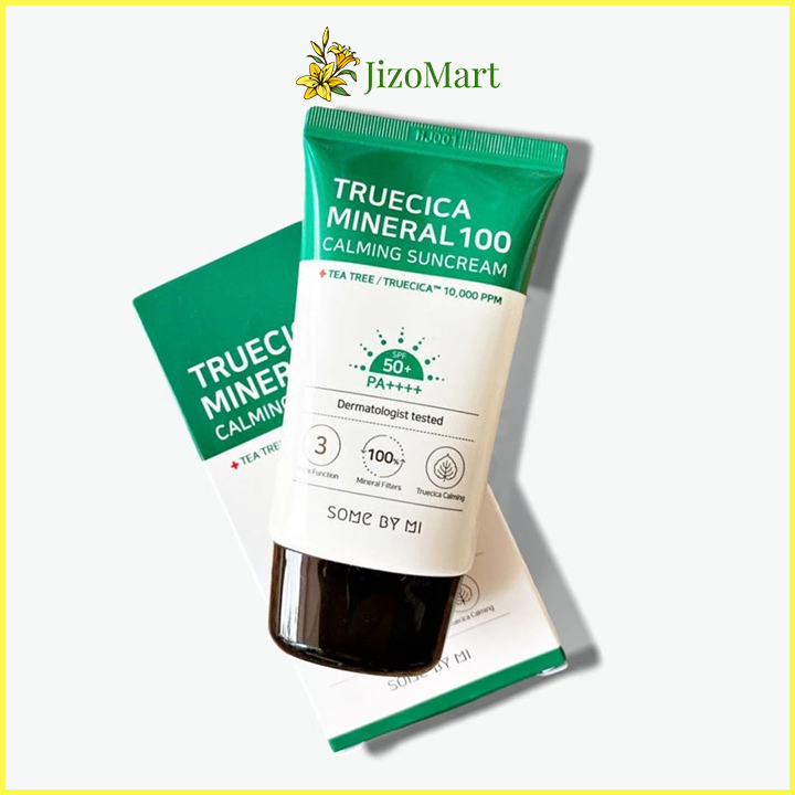 Kem Chống Nắng Some By Mi Truecica Mineral 100 Calming Suncream SPF50+/PA++++