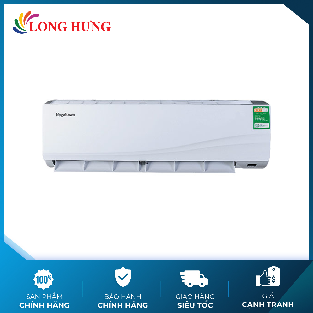 Máy lạnh/điều hòa Nagakawa C12TK 1 chiều 1.5HP