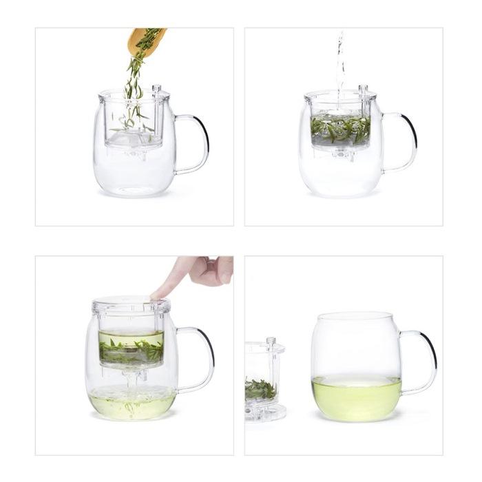 Ly lọc trà thông minh Samadoyo S023 600ml