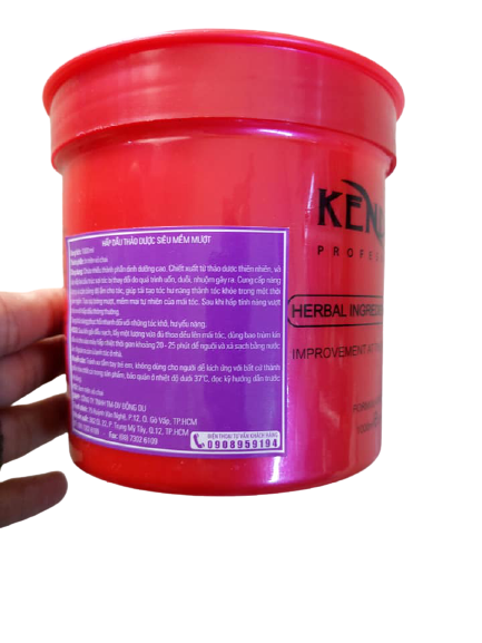Hấp dầu thảo dược mềm mượt Kendali 1000ml