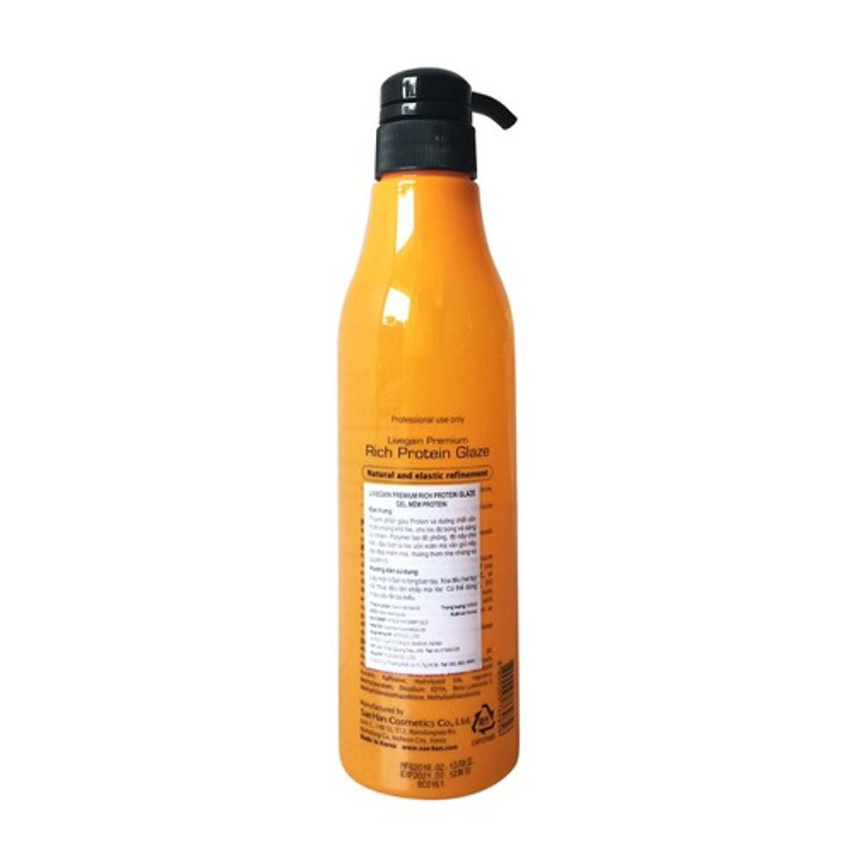 Gel Mềm Livegain Premium Rich Protein Glaze 500ml