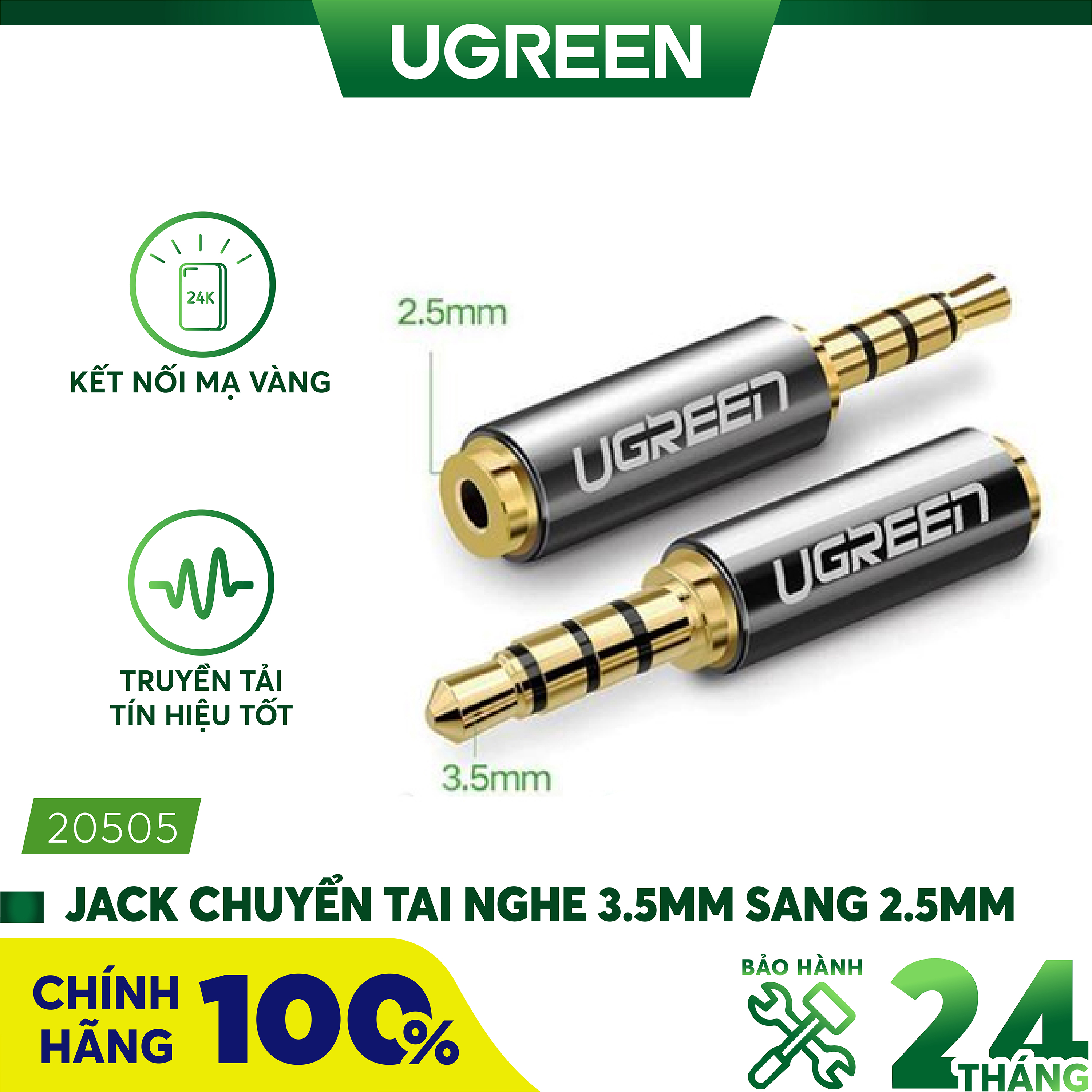Đầu chuyển Audio Ugreen 20502