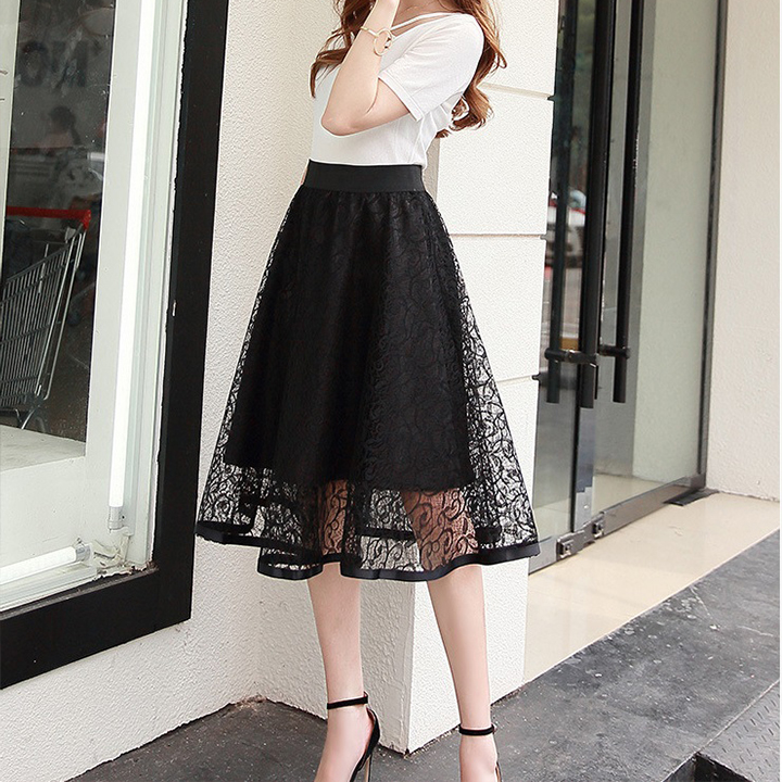 Chân váy ngắn Titishop CV18 vạt chéo