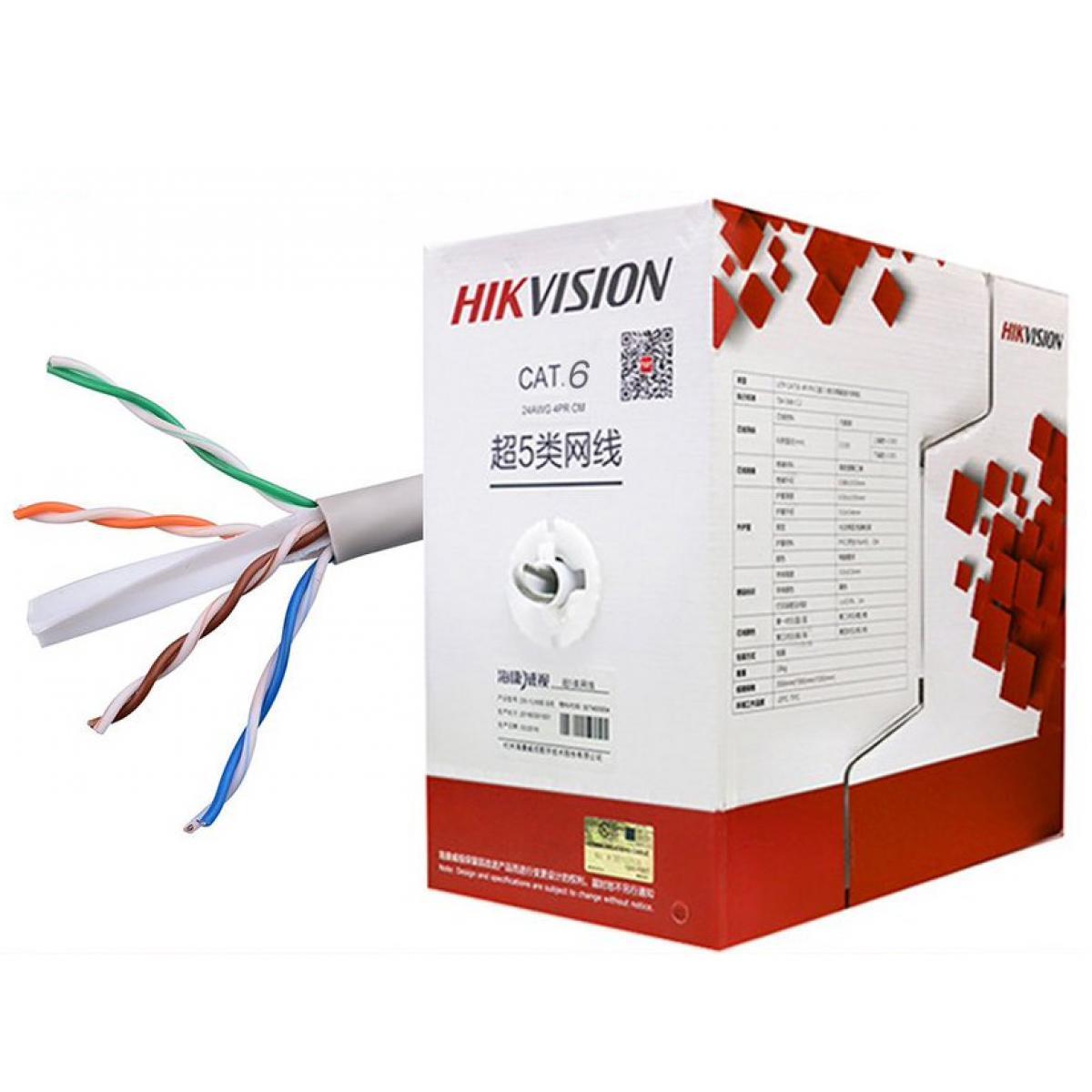 Cáp mạng chuyên dụng CAT6 Hikvision DS-1LN6-UU