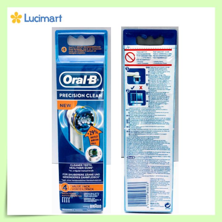 Bộ 2 đầu bàn chải điện Oral-B Precision Clean