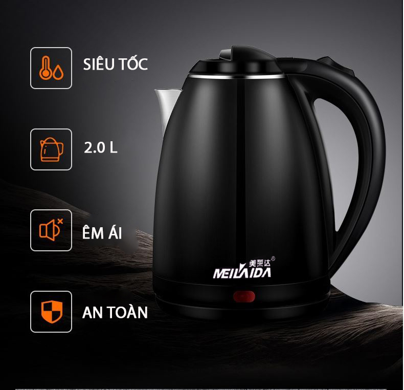 Ấm siêu tốc MeiLaiDa 2L