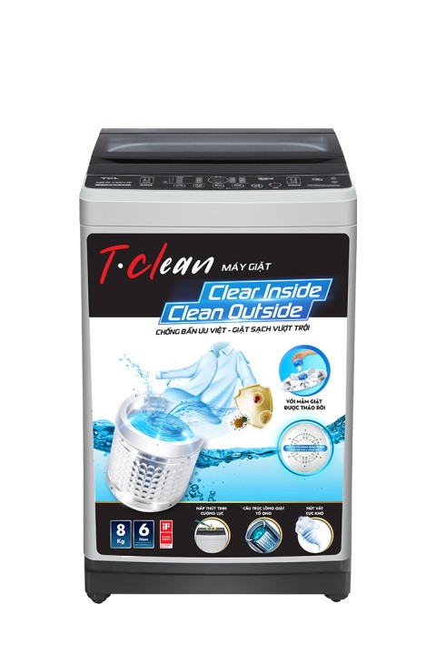 Máy giặt TCL 8 Kg TWA80-B302GM