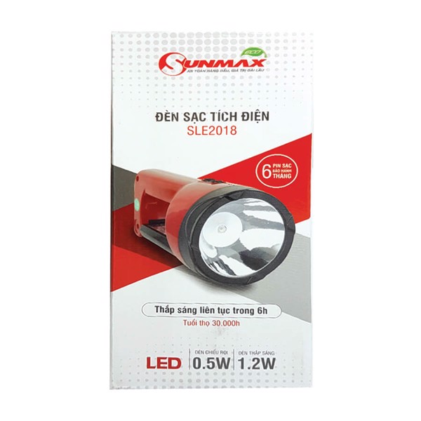 ĐÈN SẠC SUNMAX SLE2018