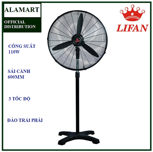 Quạt đứng công nghiệp LIFAN Đ-24CX