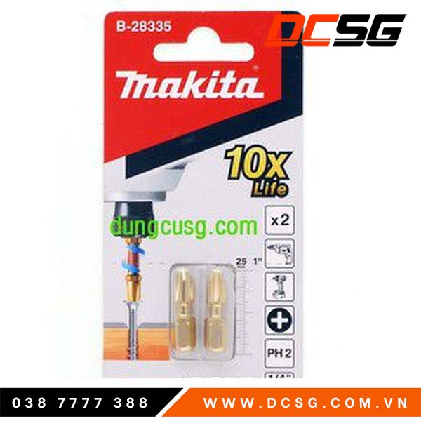 BỘ 2 MŨI VÍT MAKITA B-28335