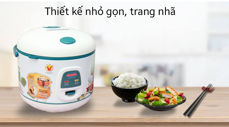 Nồi cơm điện Sunhouse SHD8218 1.2L