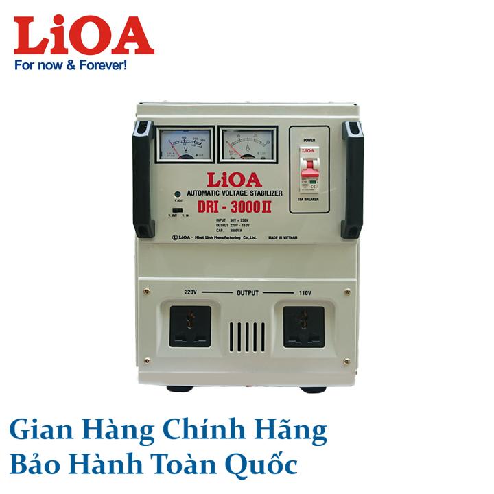 ỔN ÁP 1 PHA LIOA DRI-3000II