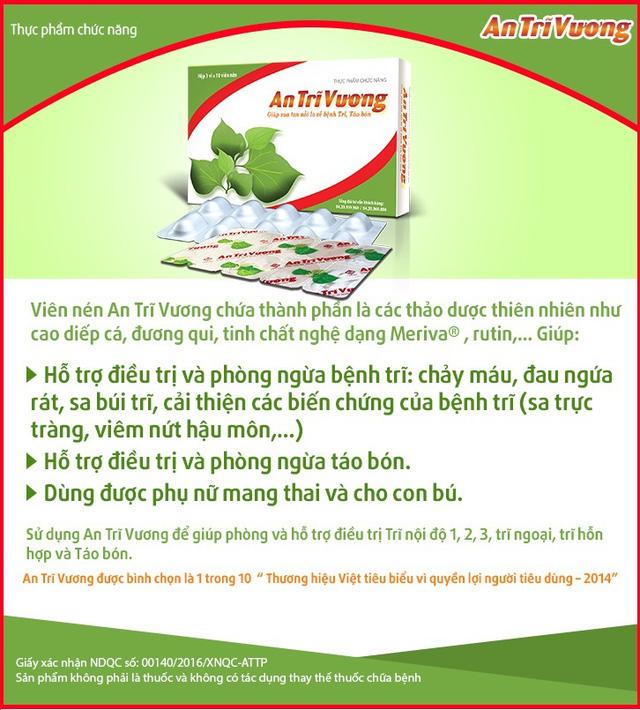 Thuốc điều trị bệnh trĩ An Trĩ Vương