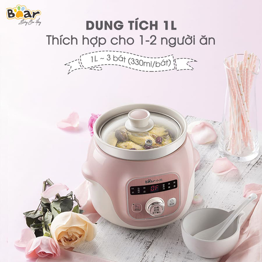 Nồi Nấu Chậm Bear DDG-D10B1S