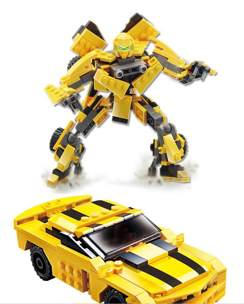 Bộ xếp hình Transformers Robot biến hình Gudi 8711