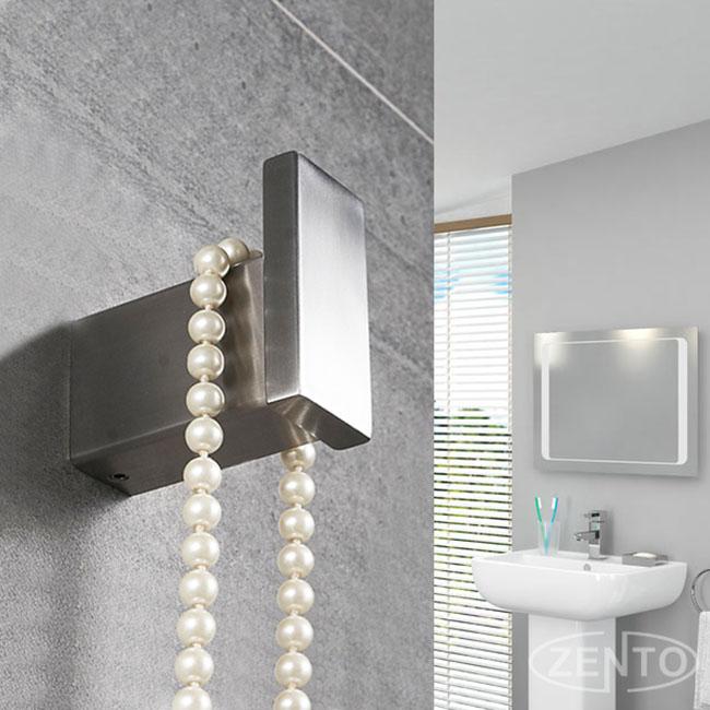 MÓC ĐƠN TREO ĐỒ PHÒNG TẮM ZENTO HC4802