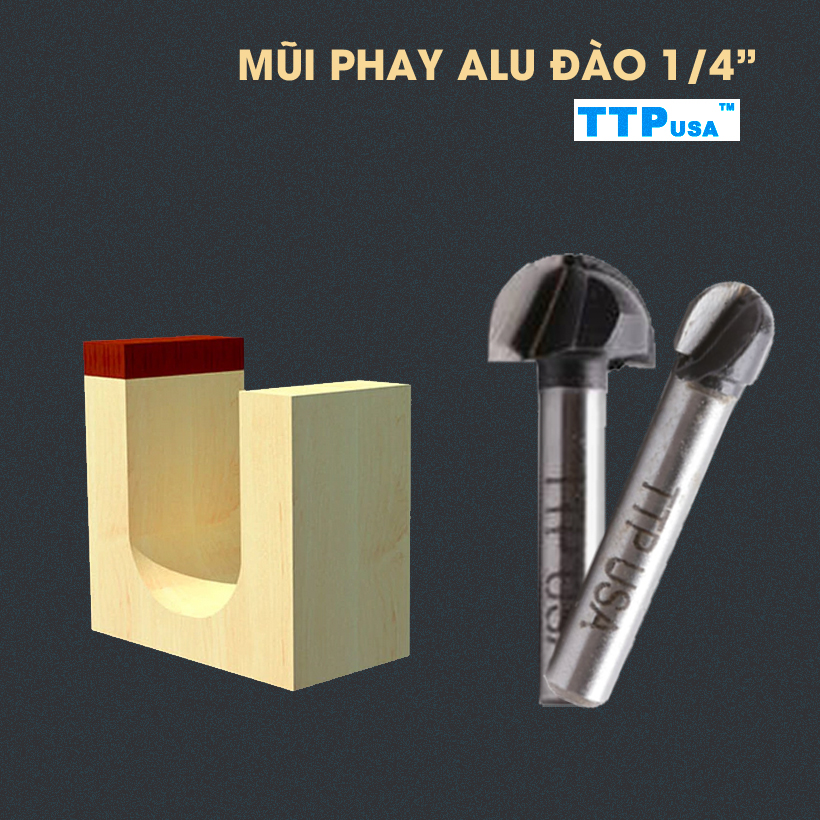 Mũi Phay Đào 8mm TTPusa