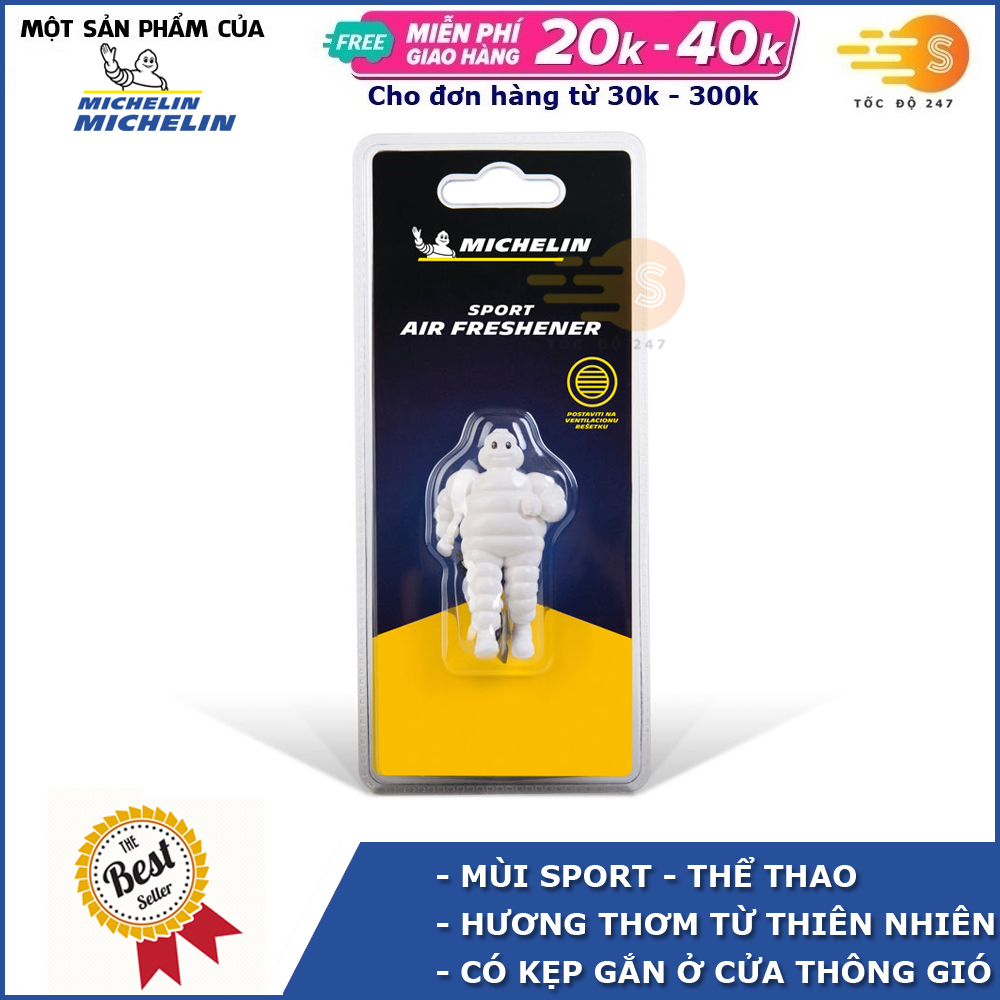 Nước hoa ô tô Michelin gắn cửa thông gió W320