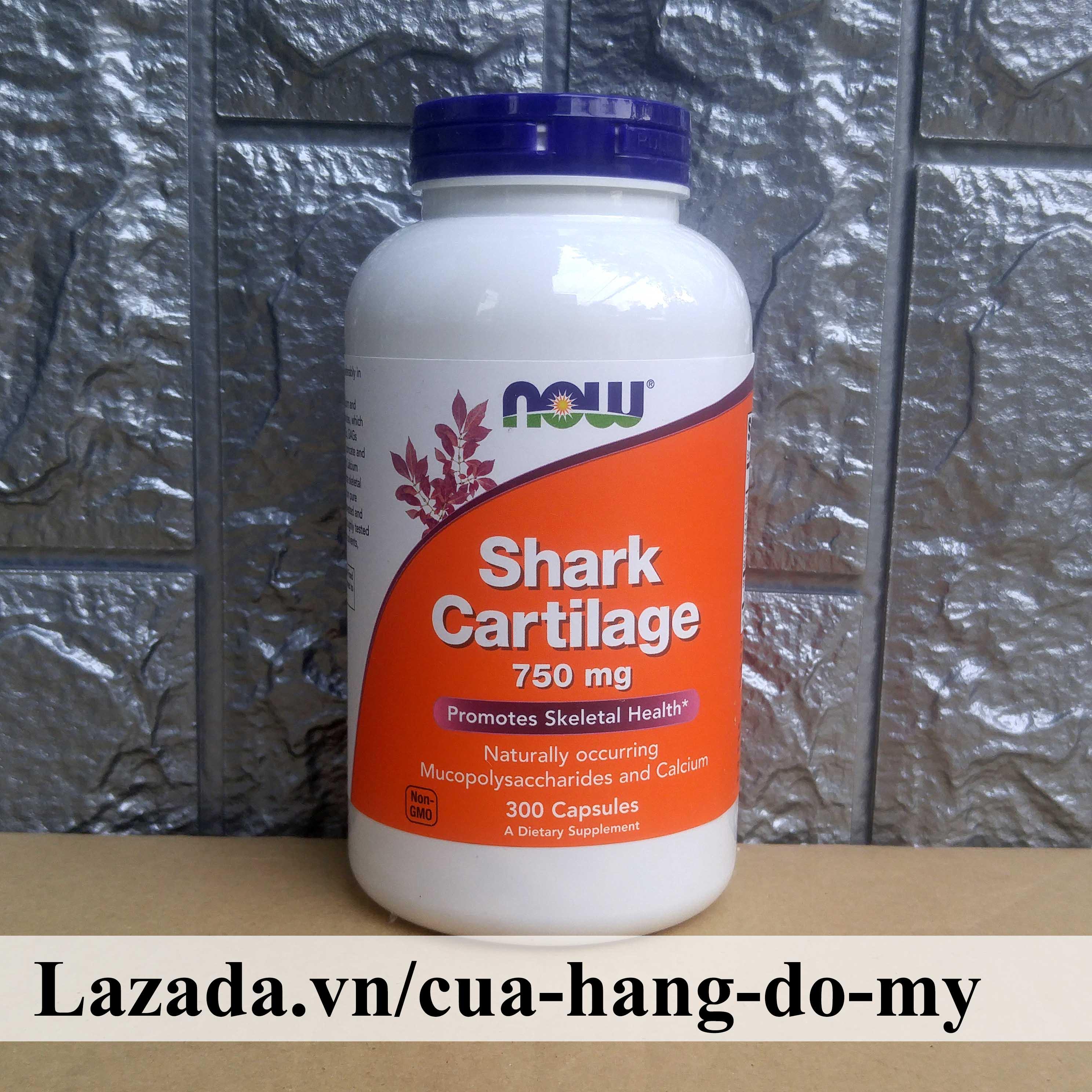 Sụn Vi Cá Mập Now Shark Cartilage 750mg 300 viên