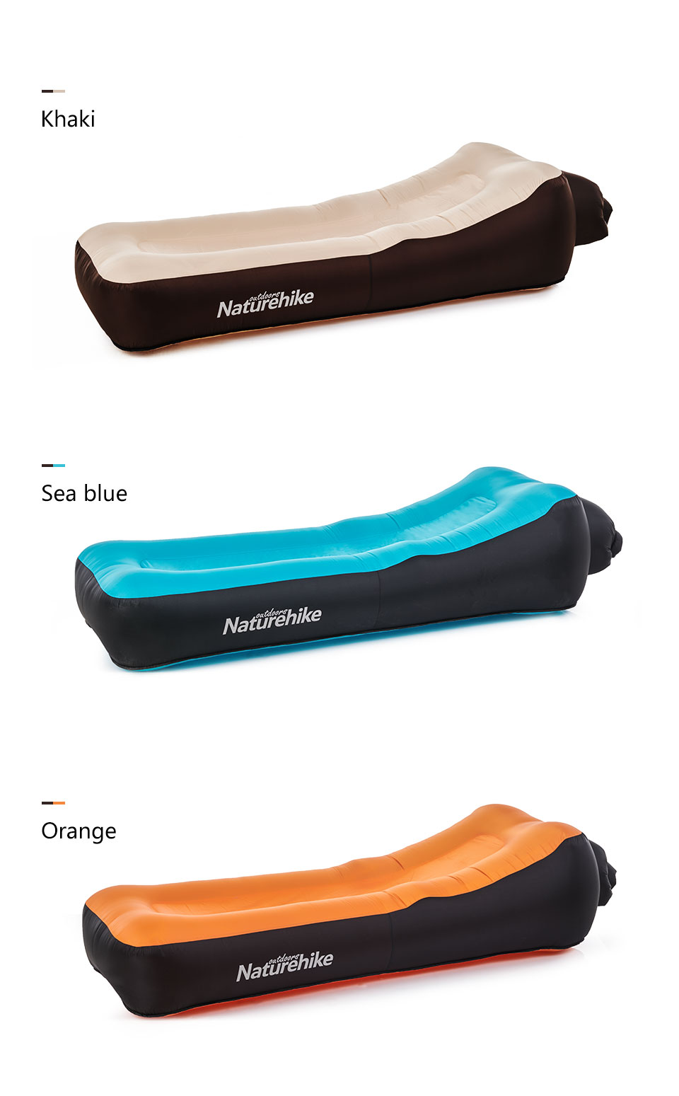GHẾ SOFA BƠM HƠI ĐA NĂNG NATUREHIKE NH20FCD05
