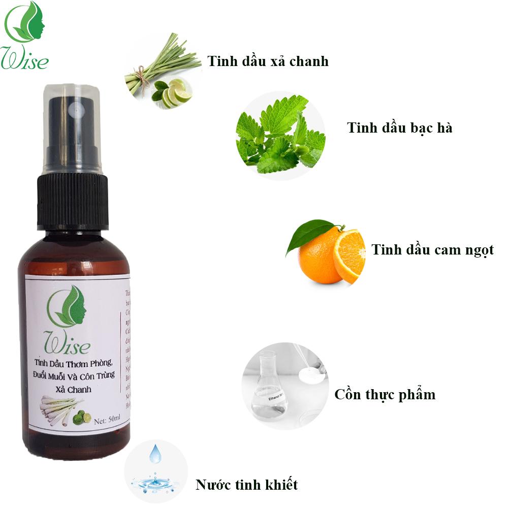 Xịt phòng tinh dầu Wise