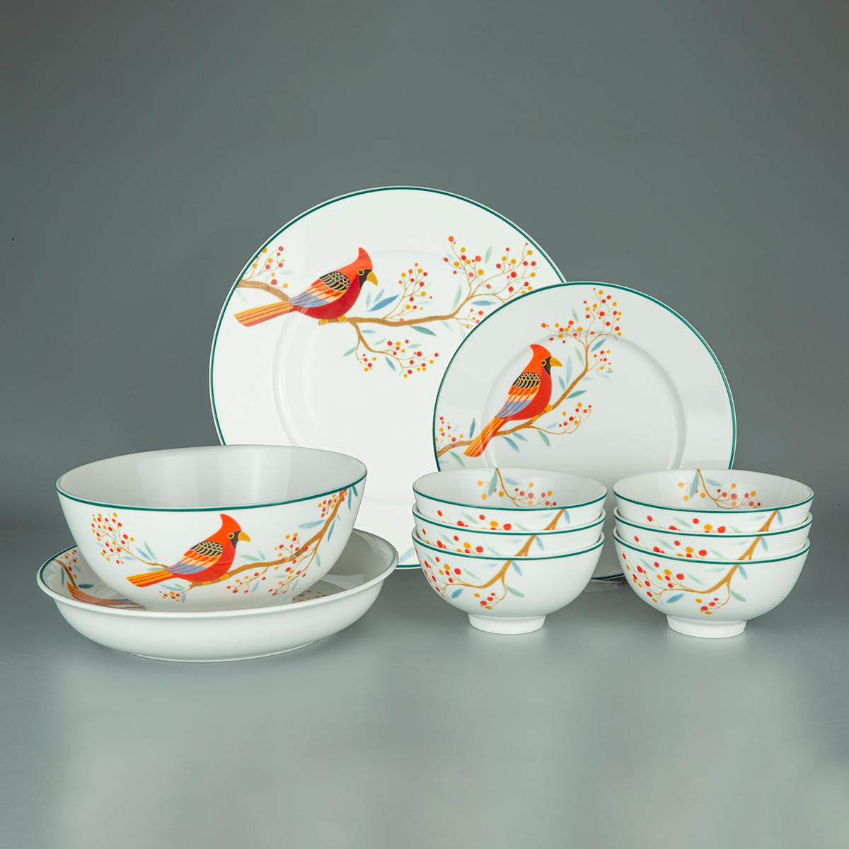 BỘ BÀN ĂN 10 MÓN MINH LONG