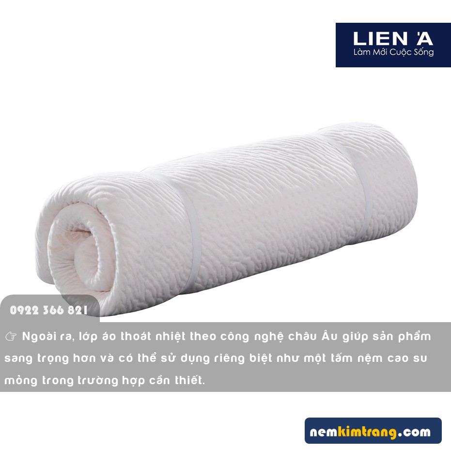Nệm cao su Liên Á Topper