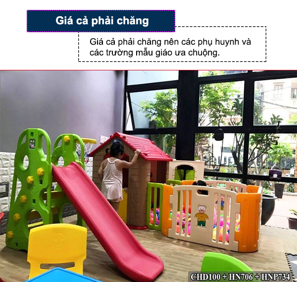 Cầu trượt Tobebe CHD100 (CHD-100)