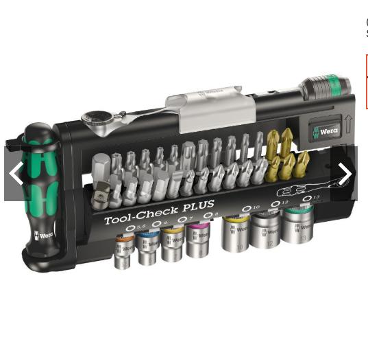 BỘ DỤNG CỤ WERA 05056490001