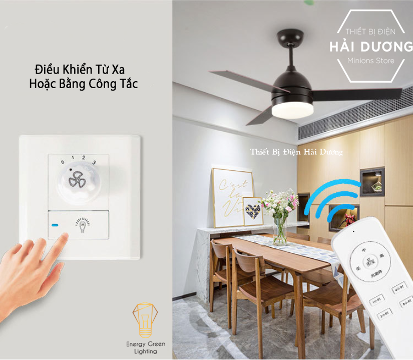 QUẠT TRẦN GỖ 3 CÁNH QT-10632