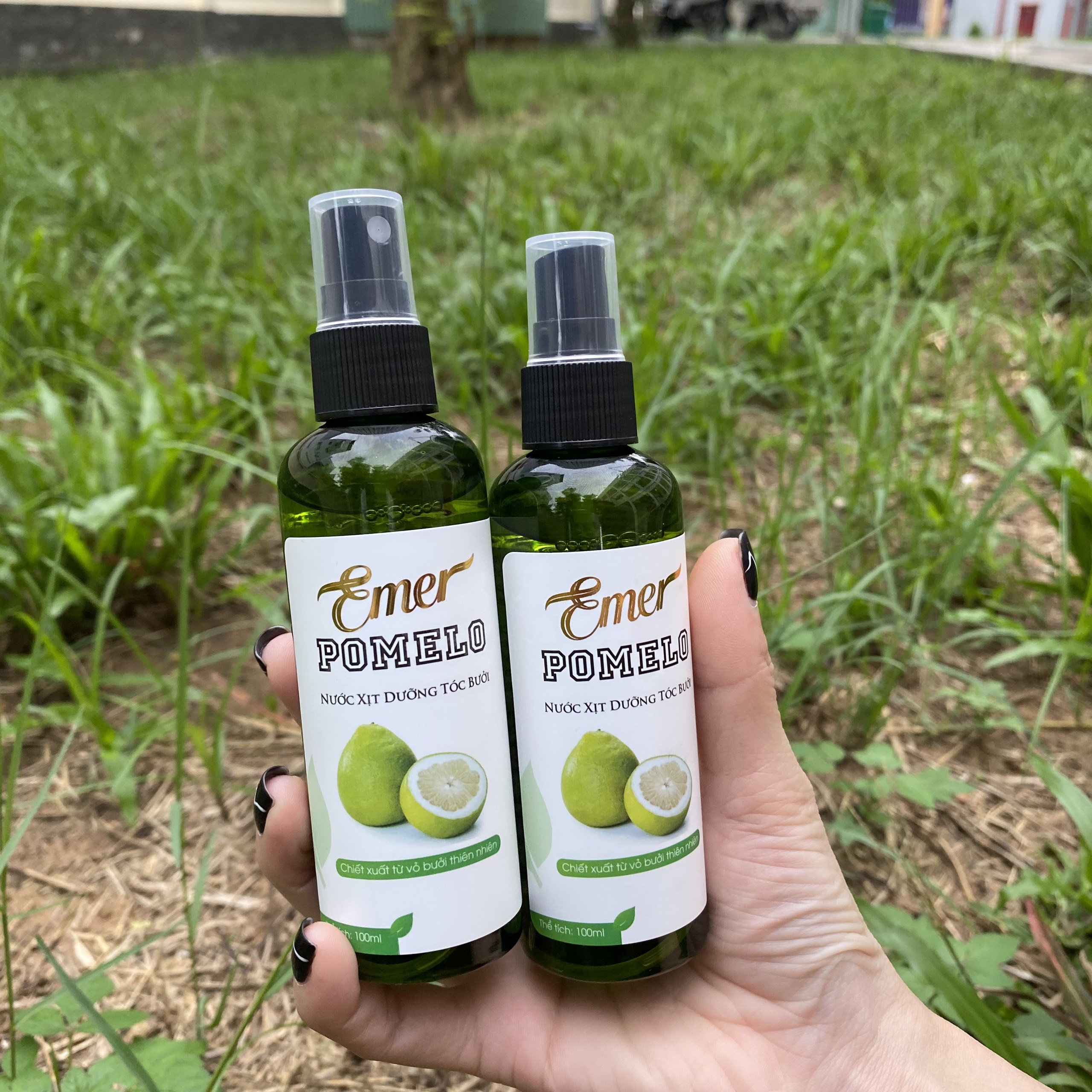 Chai Tinh Dầu Bưởi Xịt Tóc Cocoon Pomelo 100ml