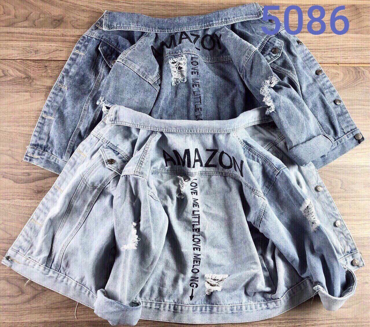 Aó khoác họa tiết cây dừa MS264