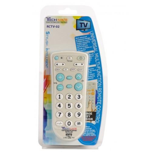 Remote Techmate đa năng dành cho tivi RCTV-02