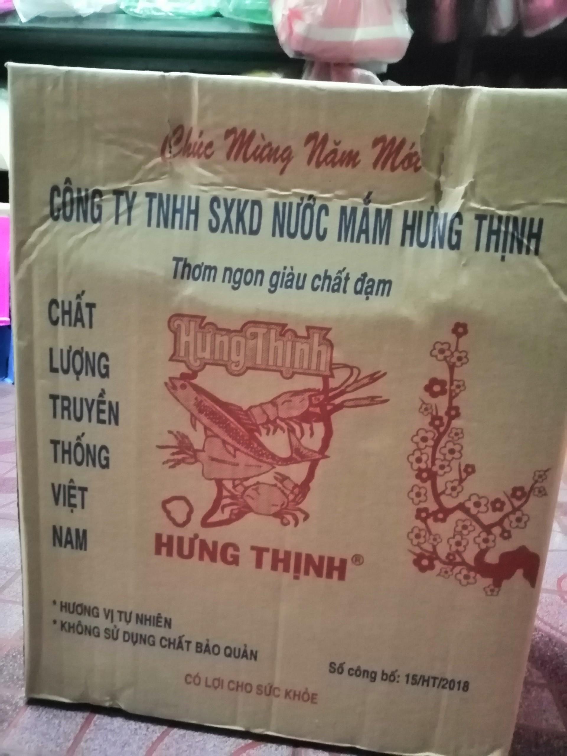 Nước Mắm Hưng Thịnh 20 Độ Đạm 5L