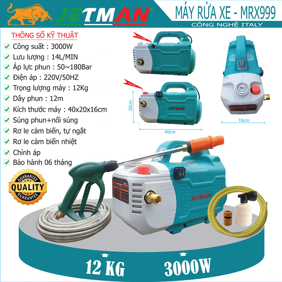 MÁY RỬA XE JETMAN MRX999